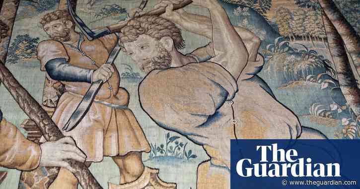 Restoration of 16th-century Derbyshire tapestries ends after 24 years