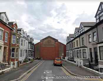 Fire crews from South Shore and Blackpool battle house fire