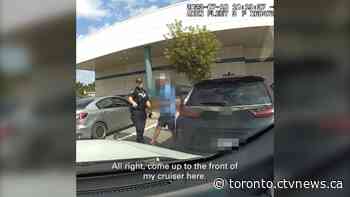 'You're drooling': Video shows arrest of alleged drunk driver who was 5 times over legal limit in Vaughan, Ont.