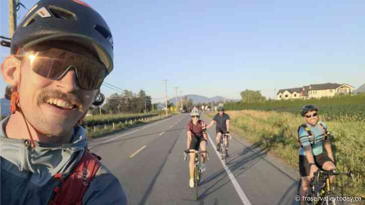 Chilliwack cyclist Greg Luesink bikes over 400 kilometres to combat human trafficking