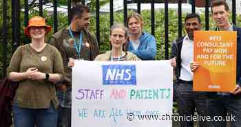 'The NHS is collapsing around us': Striking hospital consultants fear for the future of the health service