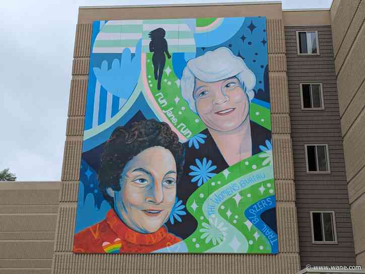 New mural in downtown Fort Wayne features 2 social justice advocates