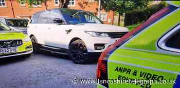 Stolen Range Rover tracked down by officers