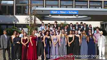 Fünf-Täler-Schule Calmbach: Realschüler in Wildbad feiern Abschluss