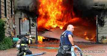 Palatine firefighters rescue resident from house fire