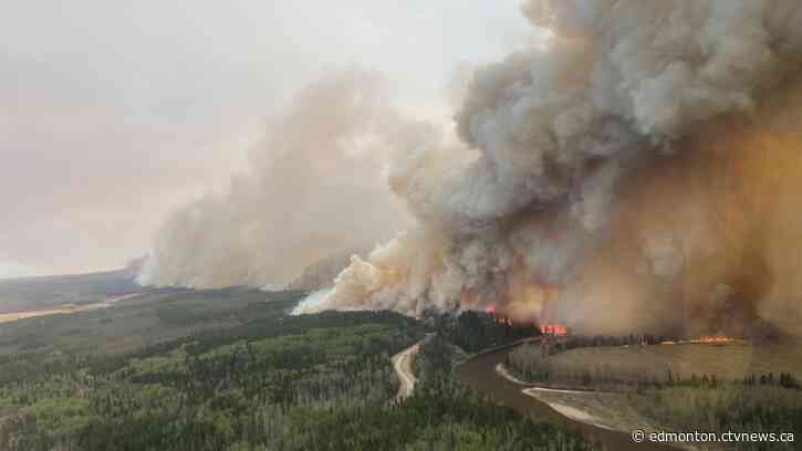 Helicopter pilot killed in crash during firefighting operation in northern Alberta
