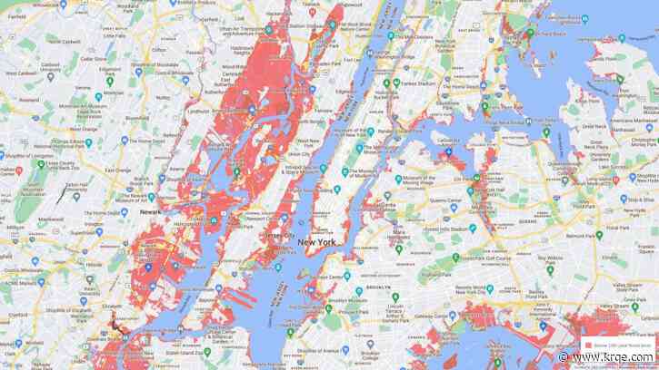 Interactive map shows which US cities will be underwater in 2050
