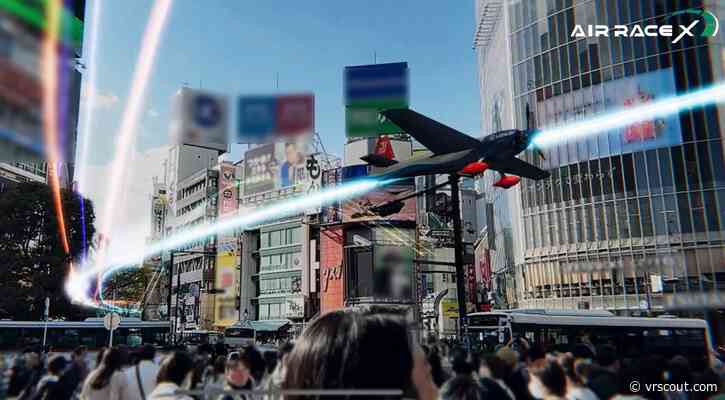 AR Air Racing Takes Flight Over The Streets Of Shibuya