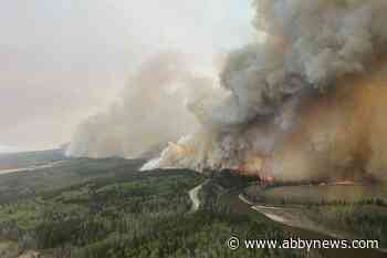 Pilot dead after B.C.-based helicopter crashes battling wildfire in Alberta