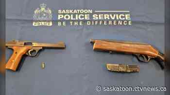 Three teen boys arrested following Saskatoon police weapons seizure