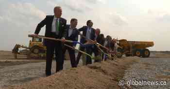 Officials break ground at new ‘food manufacturing campus’ in Pickering