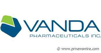 Vanda Pharmaceuticals to Announce Second Quarter 2023 Financial Results on July 27, 2023