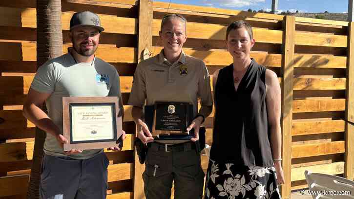 New Mexico State Park ranger receives award for saving life of drowned 10-year-old