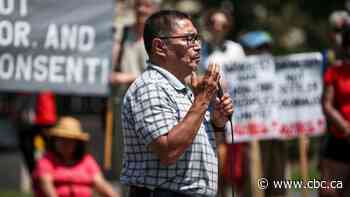 Leaders of northern First Nations rally at Queen's Park against Ontario's mining push