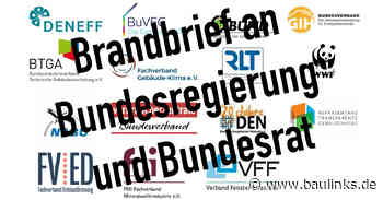 Brandbrief von 15 Verbänden: Einbruch bei Gebäudesanierungen gefährdet Klima, Jobs und sozialen Frieden