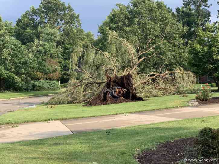 Thousands in Fort Wayne without power after storms roll through area