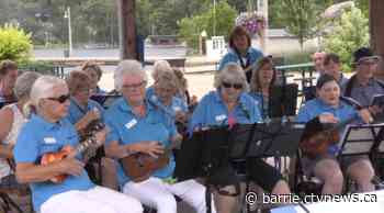 Ukulele groups from across Simcoe County and Muskoka join as one