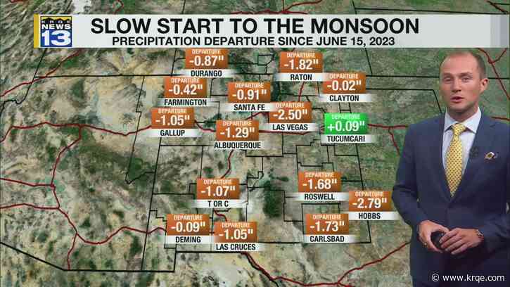 Storms could bring heavy rain to parts of New Mexico Friday