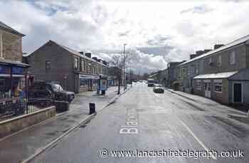 Man hit cars and forced one to crash into Darwen takeaway
