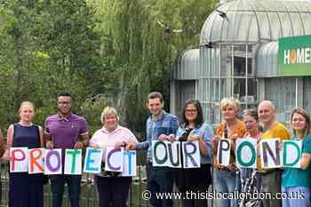 Once-loved Catford Homebase pond blasted as 'sorry sight'