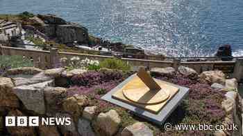 New sundial installed at Minack Theatre