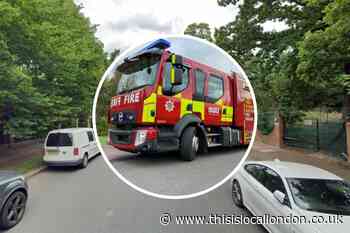 Road shut after Billionaires' Row fire at derelict house