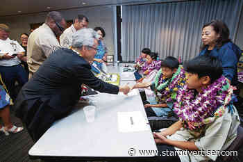 Japanese orphans receive warm welcome