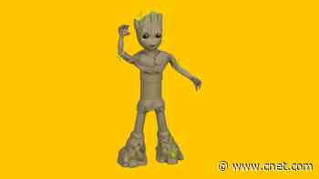 Marvel's Groove 'N Grow Groot Can Elevate Itself to 18 Inches Tall     - CNET