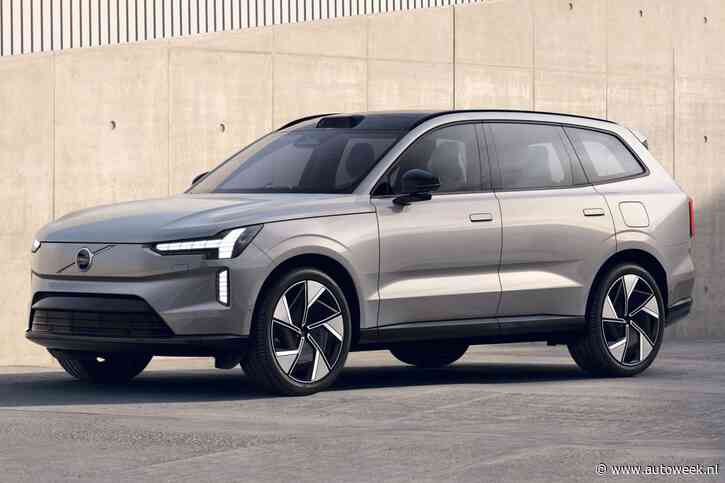 Volvo EX90 loopt vertraging op