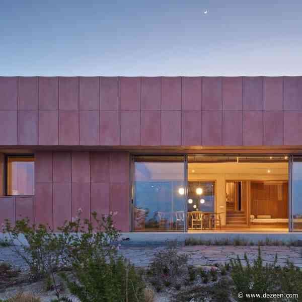 Studio Weave nestles pink Seosaeng House into South Korean hillside