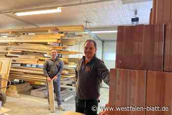 Zwillinge gründen Handwerksbetrieb in Steinhagen