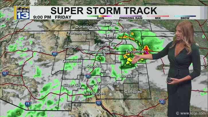 Cold front arrives, bringing minor cool down and storms to New Mexico