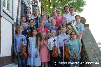 Konzert der Kreismusikschule im Mallinckrodthof Borchen