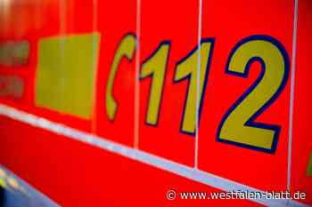 Feuerwehr Delbrück eilt zum Zimmerbrand