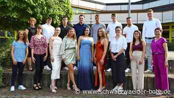 Kaufmännische Schule Nagold: Die Freude über die Fachhochschulreife ist groß