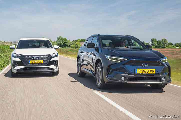Subaru Solterra vs. Audi Q4 e-tron Sportback - Dubbeltest