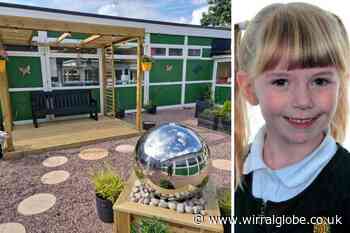 Heygarth Primary School open memorial garden in honour of ex-pupil