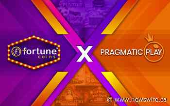 Fortune Coins Casino Enters Partnership with Global Gaming Content Provider Pragmatic Play