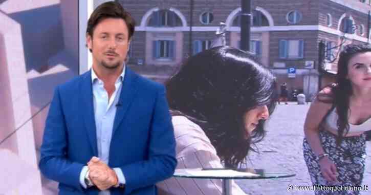 Giambruno e il clima, lo show negazionista del compagno di Meloni. E alla fine interrompe la sua cronista che ricorda i dati scientifici