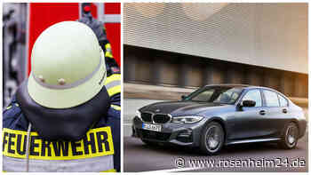 BMW in Bruckmühl vorsätzlich in Brand gesetzt? Polizei nennt Hintergründe für Verdacht