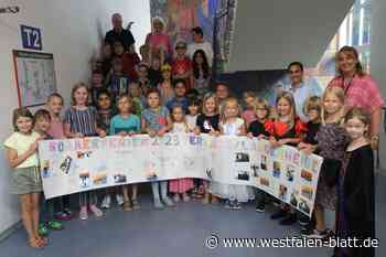 Kinder in Werther programmieren Roboter und bauen Burgen