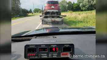 Driver charged with speeding nearly 100km/h in community safety zone
