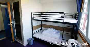 Pictures inside asylum-seeker boat moored off West Country coast