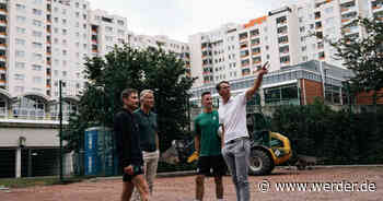 Startschuss der Bolzplatz-Bauarbeiten