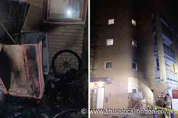 Warning after Hackney e-bike fire destroys shed