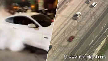 Chaos on South Florida roadways as street racers take over Wynwood, I-95, Miami Gardens