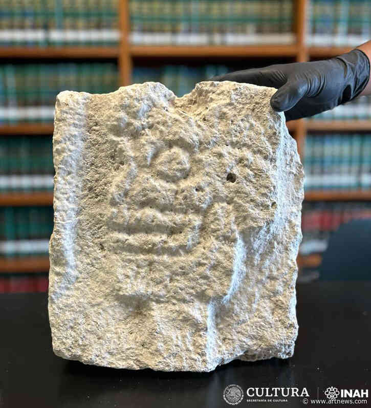 Ancient Mayan Skull Carving Found in German Antique Shop Returned to Mexico