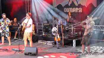 Auf ein „Bierle in da Sun“: „Oimara“ mit Mundart-Rock und frechen Texten auf der Flussfestival-Bühne
