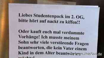 Entblößte Kiffer-Nachbarn bringen Familienvater in Erklärungsnot – der reagiert mit Wut-Zettel