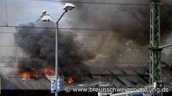 Feuer in Schwerin gelöscht - Hauptbahnhof wieder freigegeben